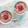 Hibiscus Chai and Berry Bircher