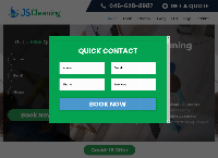 JS Cleaning's website