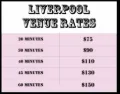 Liverpool 1hr Standard Servie