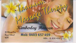 Tannum Massage Therapy