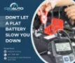 Do Not Let a Flat Battery Slow You Down