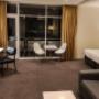 Guest room with sitting area