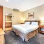 Well-equipped guest room
