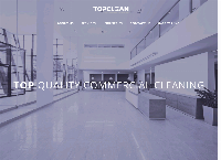 TopClean Commercial Cleaning Services's website