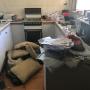 Before rubbish removal kitchen