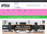 Apollo Hi Fi and Video Center's website