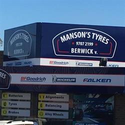 Mansons Tyres