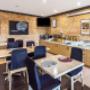 Enjoy breakfast in this seating area