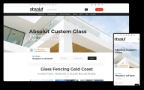Absolut Custom Glass  Website Design