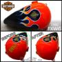 1980 Harley Davidson Motorbike Flame Tank