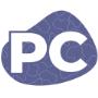 PurpleCow Digital Marketing logo - purple blob with white PC initials