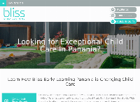 Bliss Early Learning Panania's website