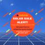Solar sale