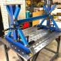 metal table