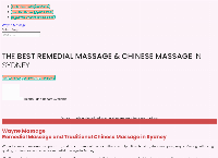 Wayne Massage - Chinese Massage Sydney