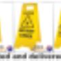 A- Frame Safety Signs