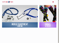 The Nurse Shop's website