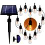 Bright Solar String Light Edison 12 Outdoor Decoration Warm White Bulbs – Sunny Bunny Solar Australia
