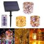 Copper Wire Solar Fairy Lights LED String Bright Christmas Decoration – Sunny Bunny Solar – Free Delivery
