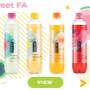 Sweet FA - Lightly Carbonated Fruit Flavored Mineral Water