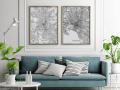Custom Printed City Maps