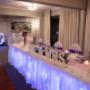 Bridal Table With Lights