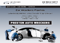 Car Wreckers Preston's website