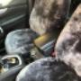 charcoal sheepskin
