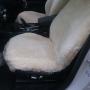 ivory sheepskin