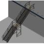 Custom Aluminum Access Stair