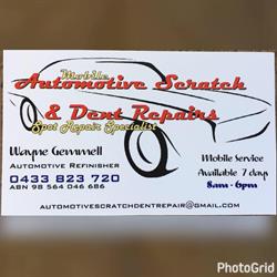 Automotive Scratch & Dent Repairs