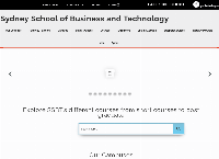 SSBT - Sydney School of Business & Technology's website