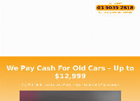 Pro Cash For Old Cars