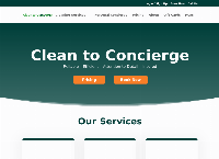 Clean to Concierge's website