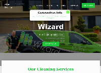 Wizard Carpet Cleaning's website