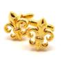 fleur de lis cufflinks