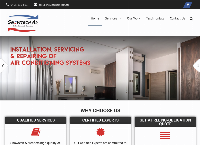 Snowtech Air Conditioning & Heating supply's website