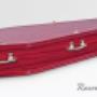 Flat lid Rosewood Coffin
