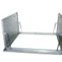 BI-FOLDING ALL METAL HATCH
Hatch for flat roofs designed to fit over an existing kerb/hob. Lid is manufactured with a double skin for added security and rigidity.