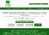 First Aid Courses Sydney's website