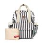Babymel Georgi Eco Convertible Backpack Navy Stripe