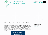Advance Physio Clinic's website