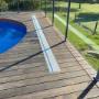 Below Ground Deck Mounted Pool Roller