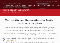 Kitchens Perth's website