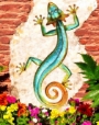 Large Frill Neck Lizard Wall Art