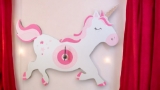 Unicorn Wall Clock