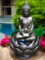 Extra Large Buddha Lotus Fountain Garden Statue