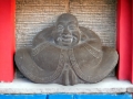 Cement Fat Buddha Statue