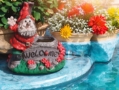 Santa Gnome Garden Planter