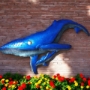 Blue Humpback Whale Wall Art